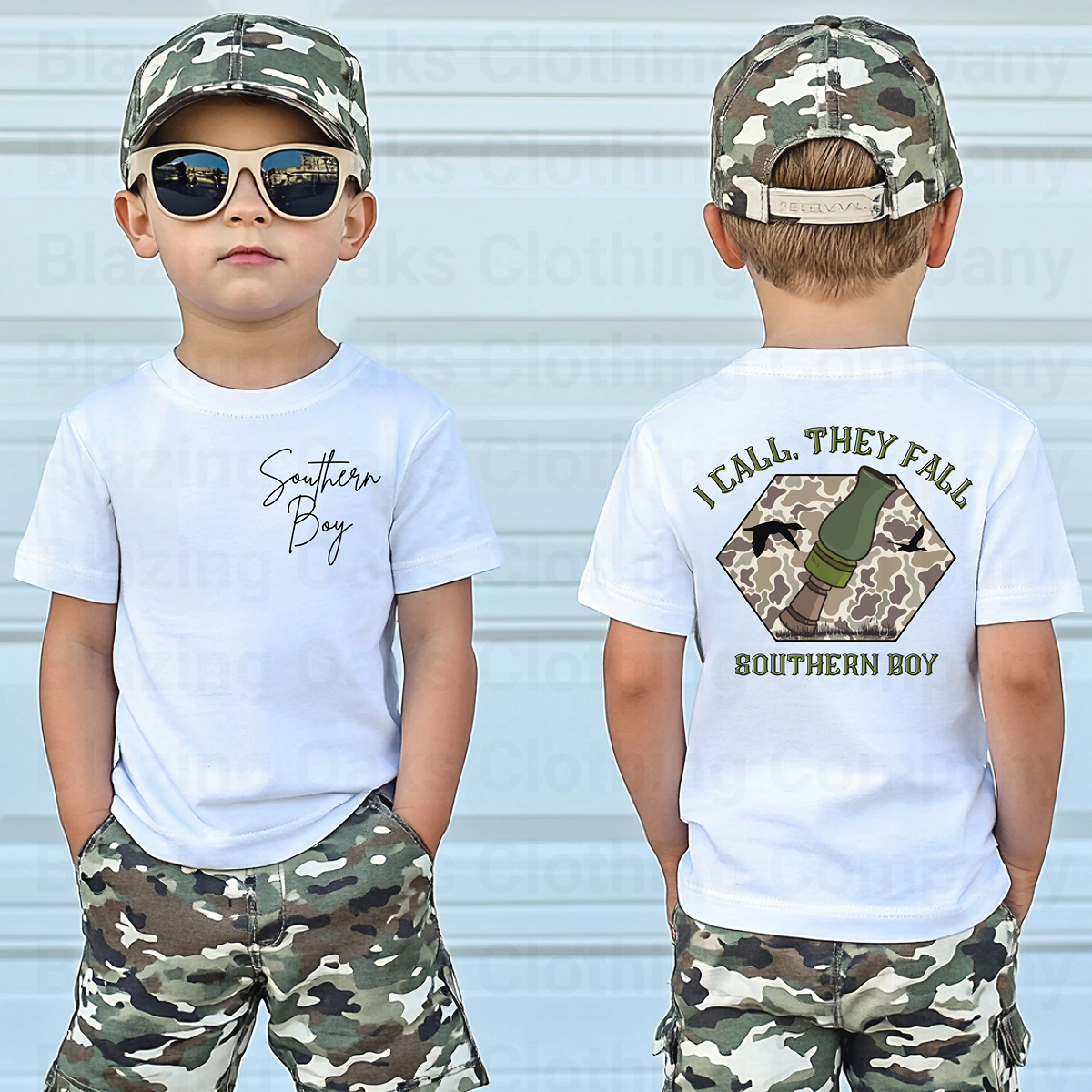 I Call, They Fall Shirt : White / Long Sleeve