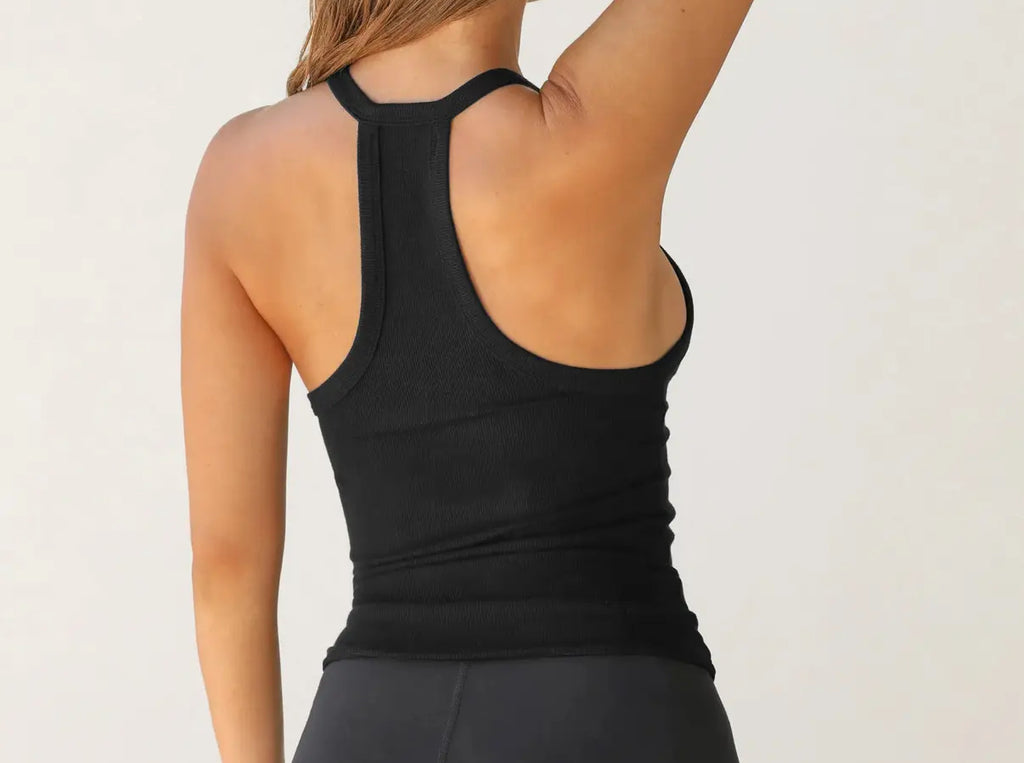 Knitted Vest Slim Fit Top