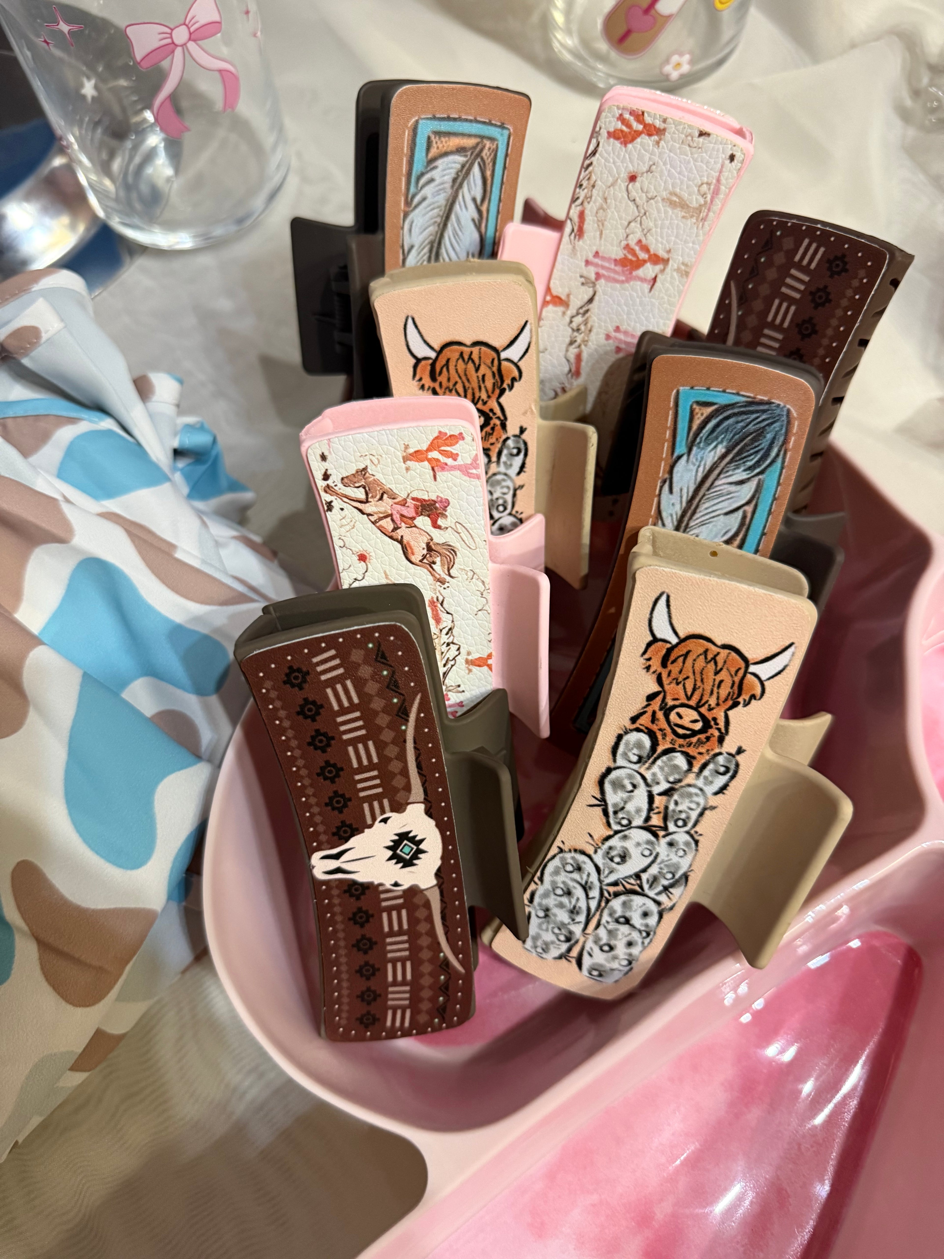 Western Hair Clips