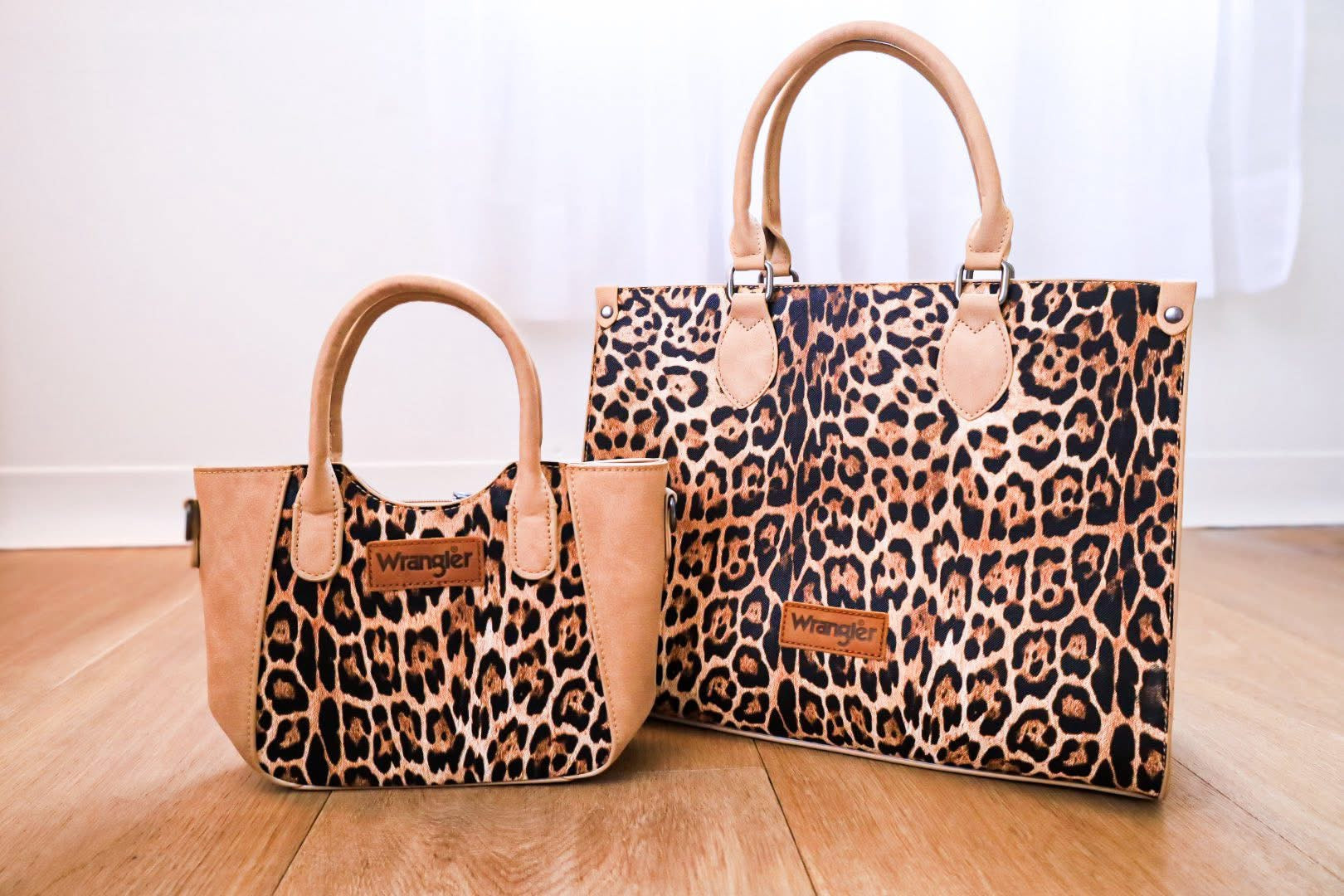 Cheetah Print Wrangler Tote