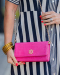 Brynleigh Clutch Crossbody Hot Pink EC